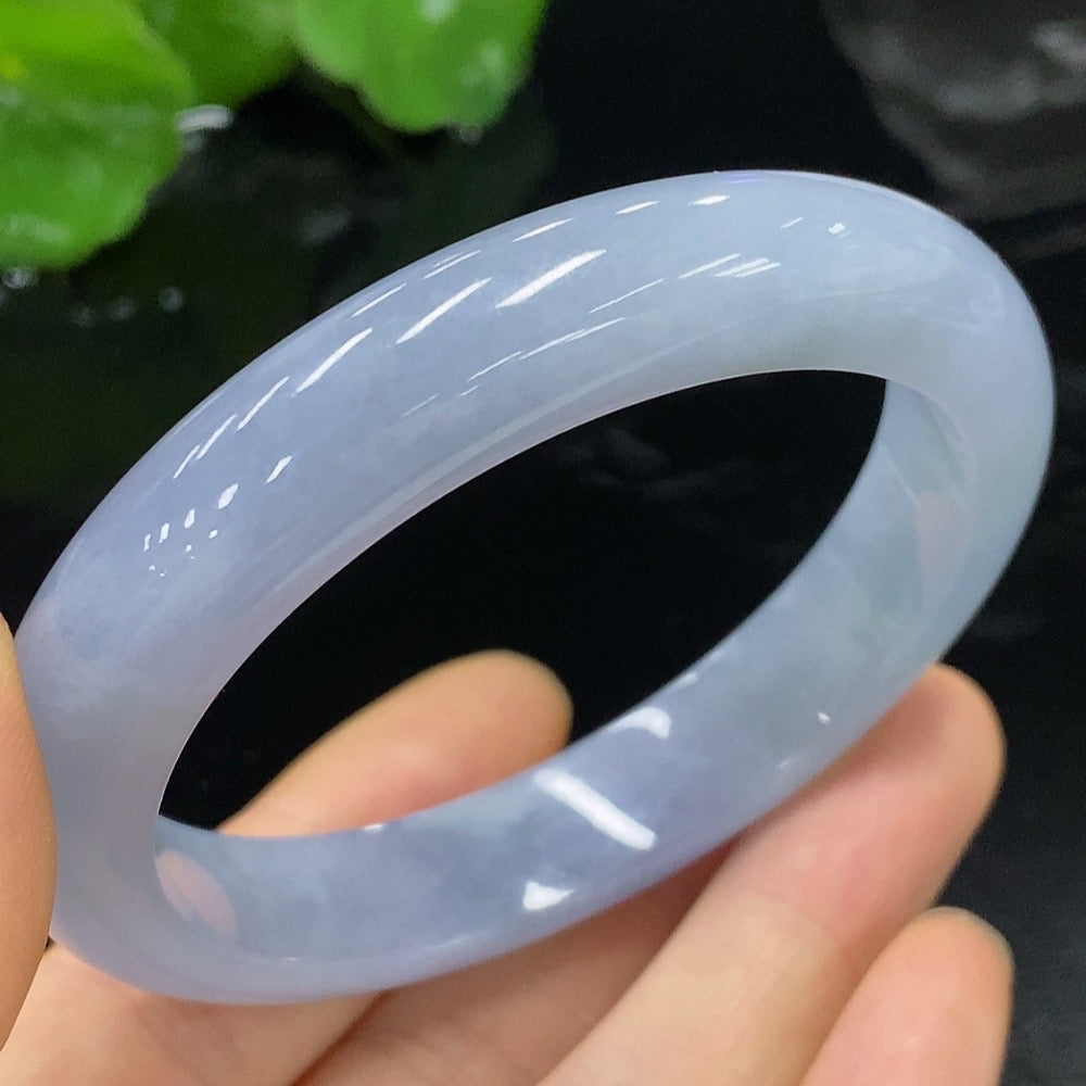 Jadeite Round Bangle Size 54.7 Total Weight Approx. 48.73g