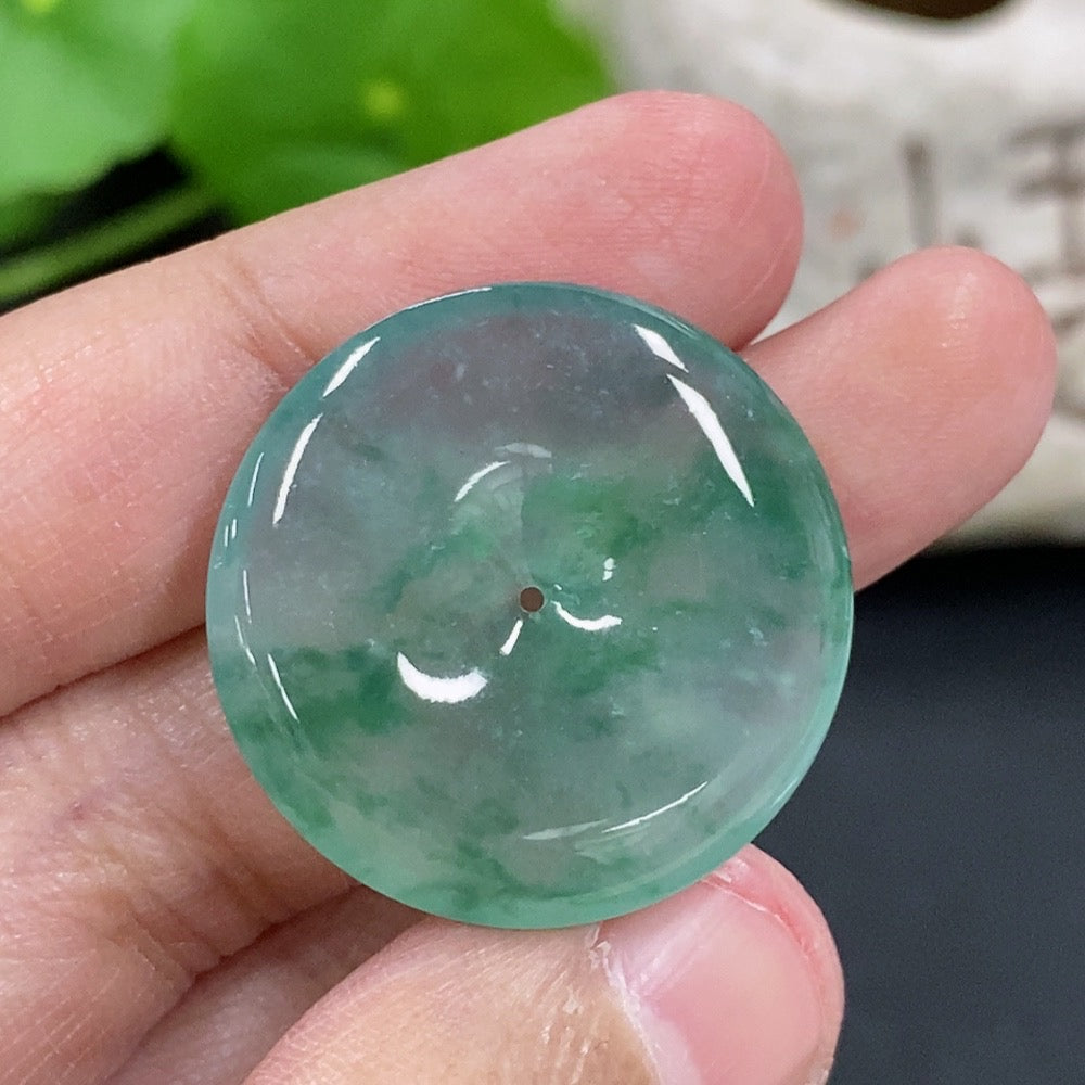 Jadeite Pendant Peace Knot