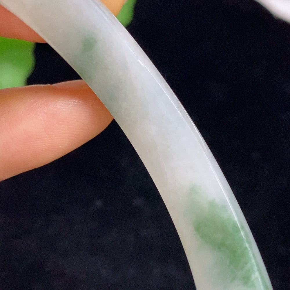 Jadeite Round Bangle Size 57.6 Total Weight Approx. 40.23g