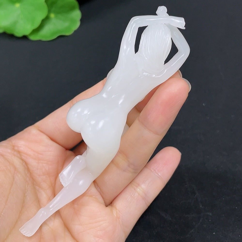 Hetian Jade Pendant "National Beauty and Heavenly Fragrance"