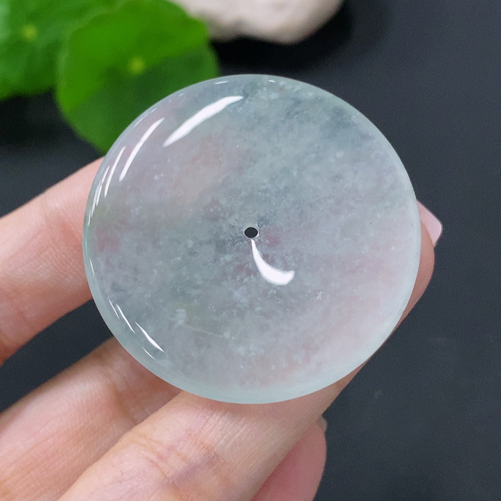 Jadeite Pendant Peace Knot . | Huiliu Certified
