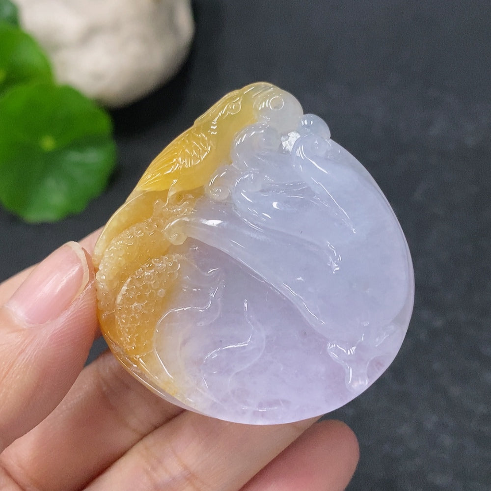 Jadeite Pendant Total Weight Approx. 31.1g Color Origin Undetermined
