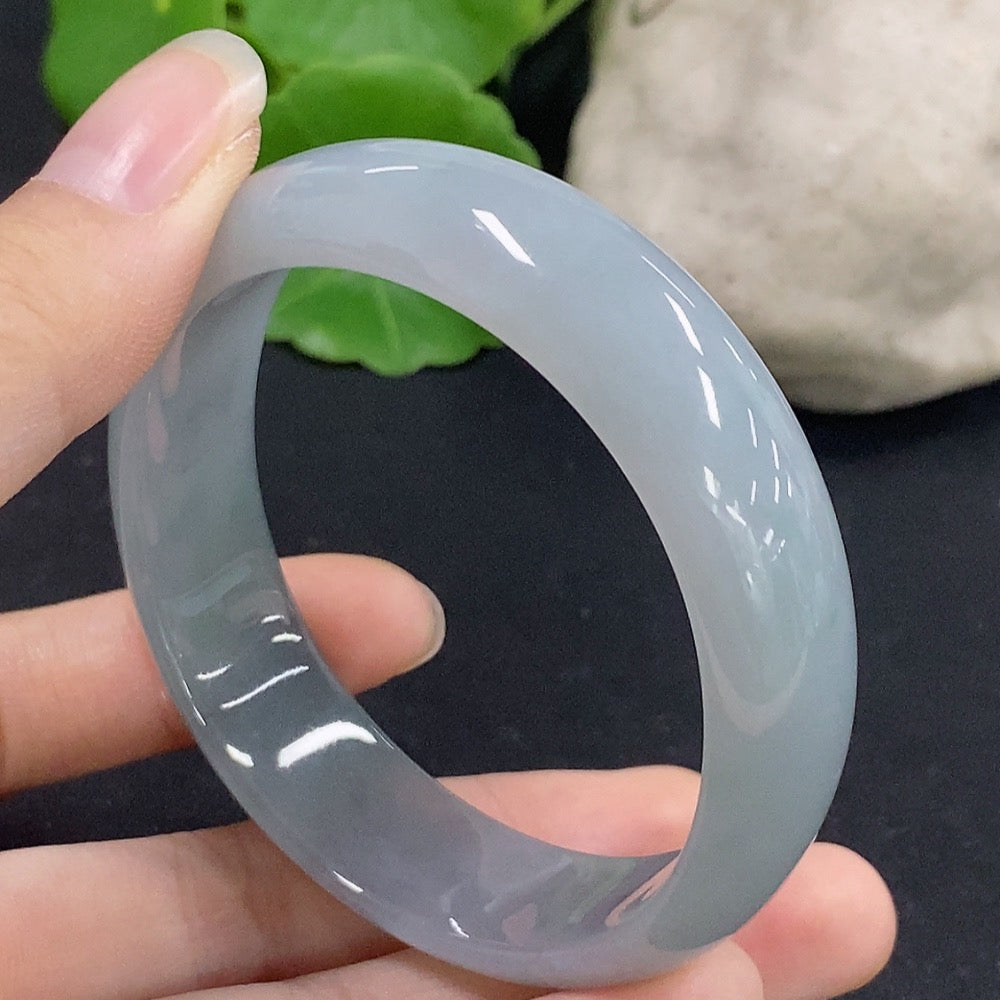 Jadeite Concubine Bracelet Size 55.2/50.4 Total Weight Approx. 45.63g