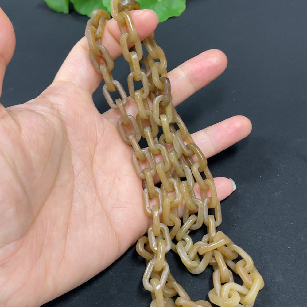 Hetian Jade Pendant Guanyin Total Weight Approx. 81.3g Visible Splicing Craft