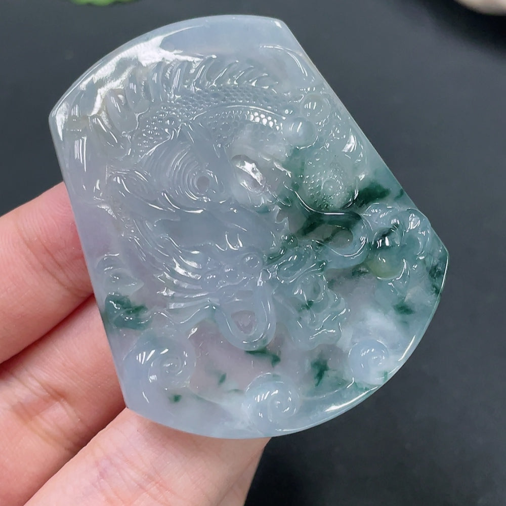 JadeiteDragon Pendant Total Weight 30.210g