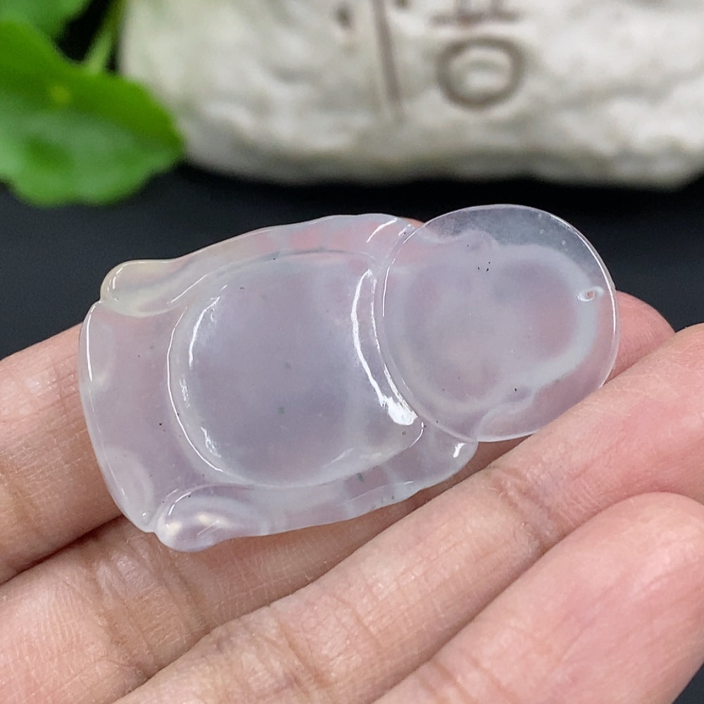 Jadeite Standing Buddha Pendant