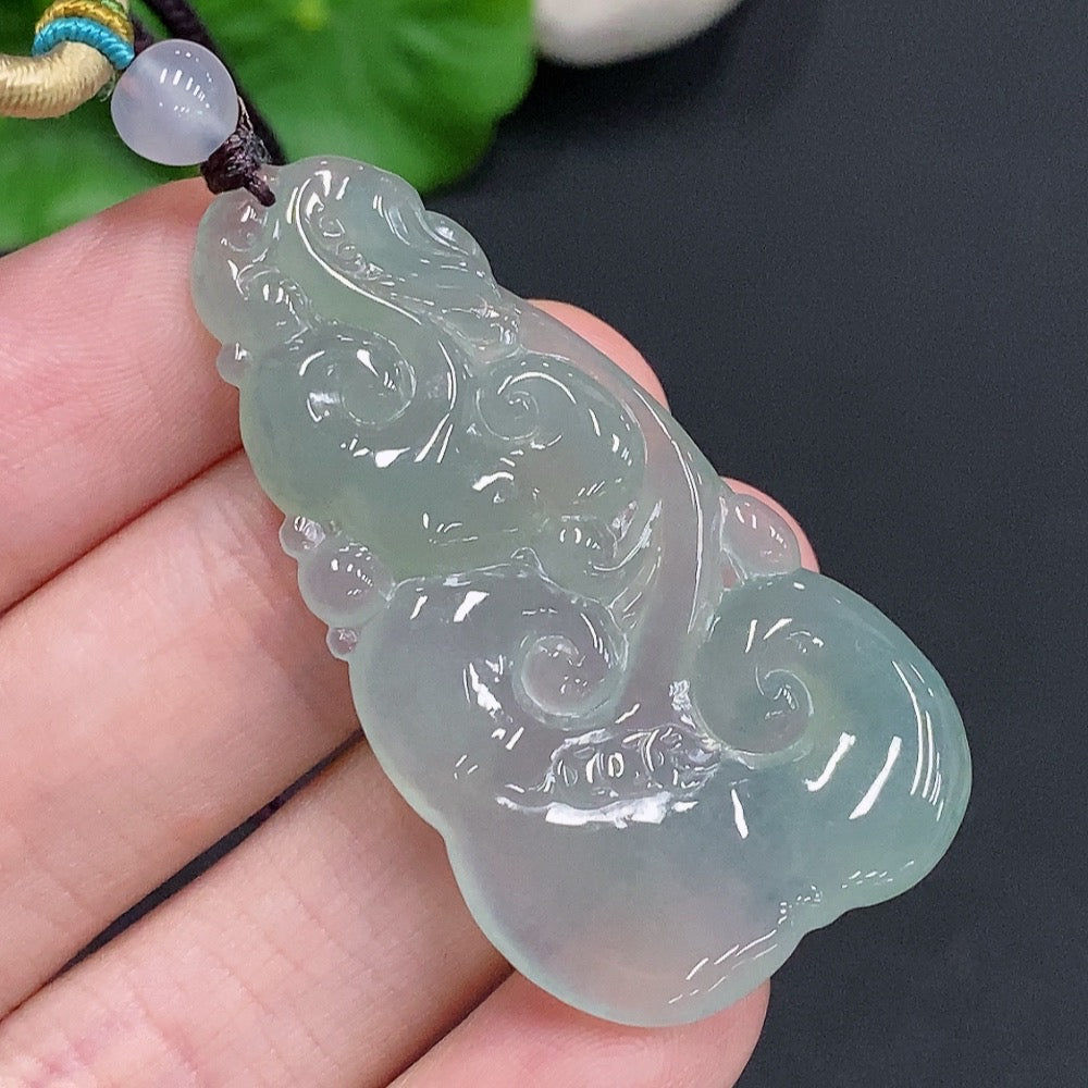 Jadeite Ruyi Pendant