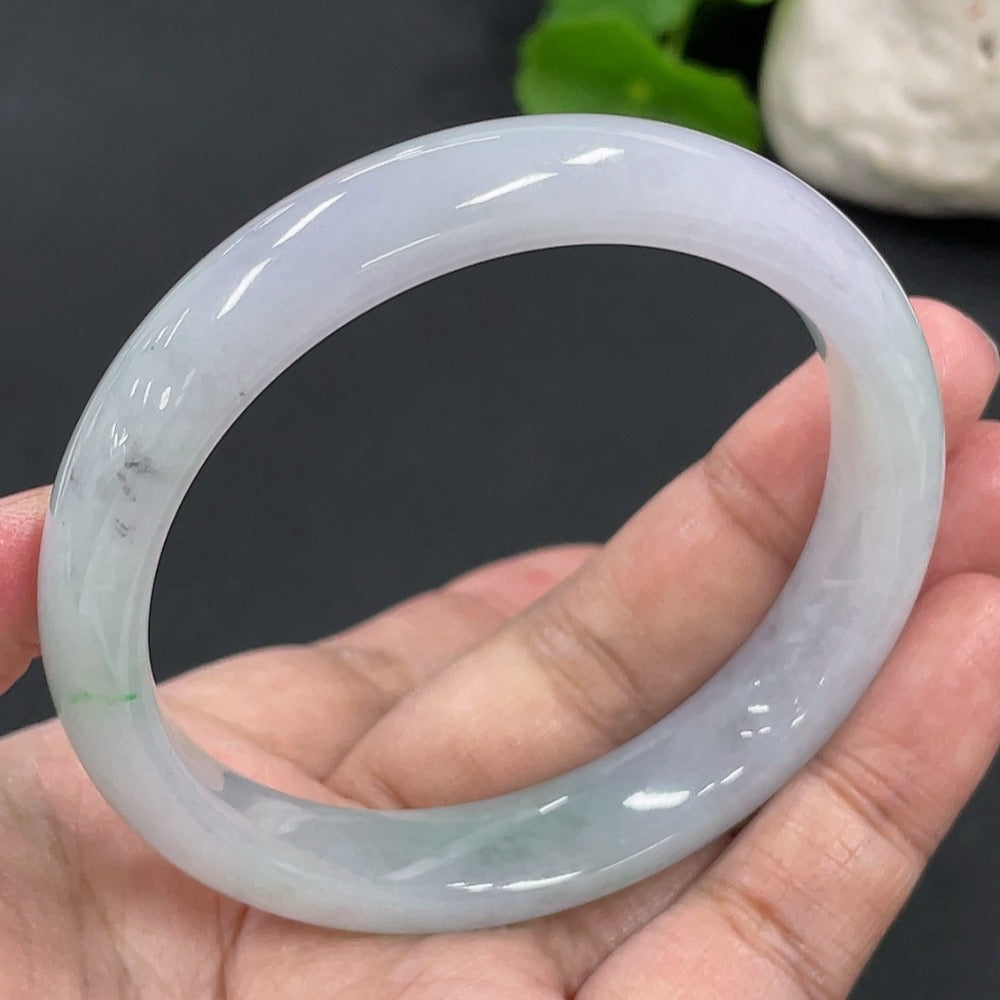 Jadeite Round Bangle Size 57.8 Total Weight Approx. 49.34g