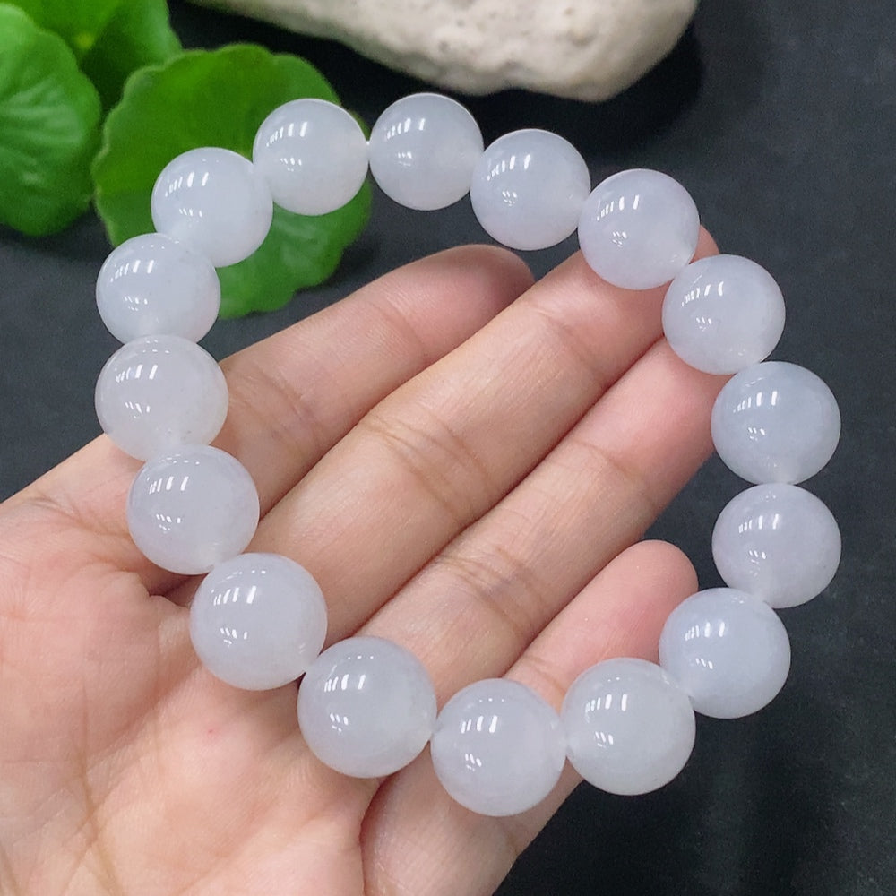 Jadeite Bracelet, Approx. 12.5mm, Total Weight Approx. 51.96g