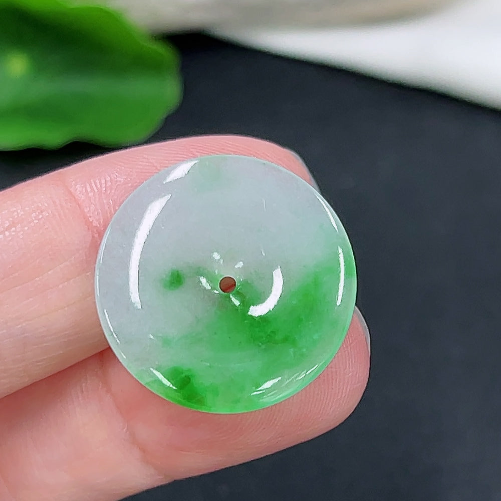 Jadeite Peace Knot Pendant (including other mineral components)