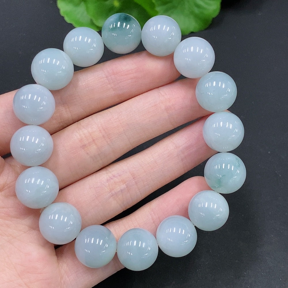 Jadeite Bracelet, Approx. 12.9mm, Total Weight Approx. 62.6g