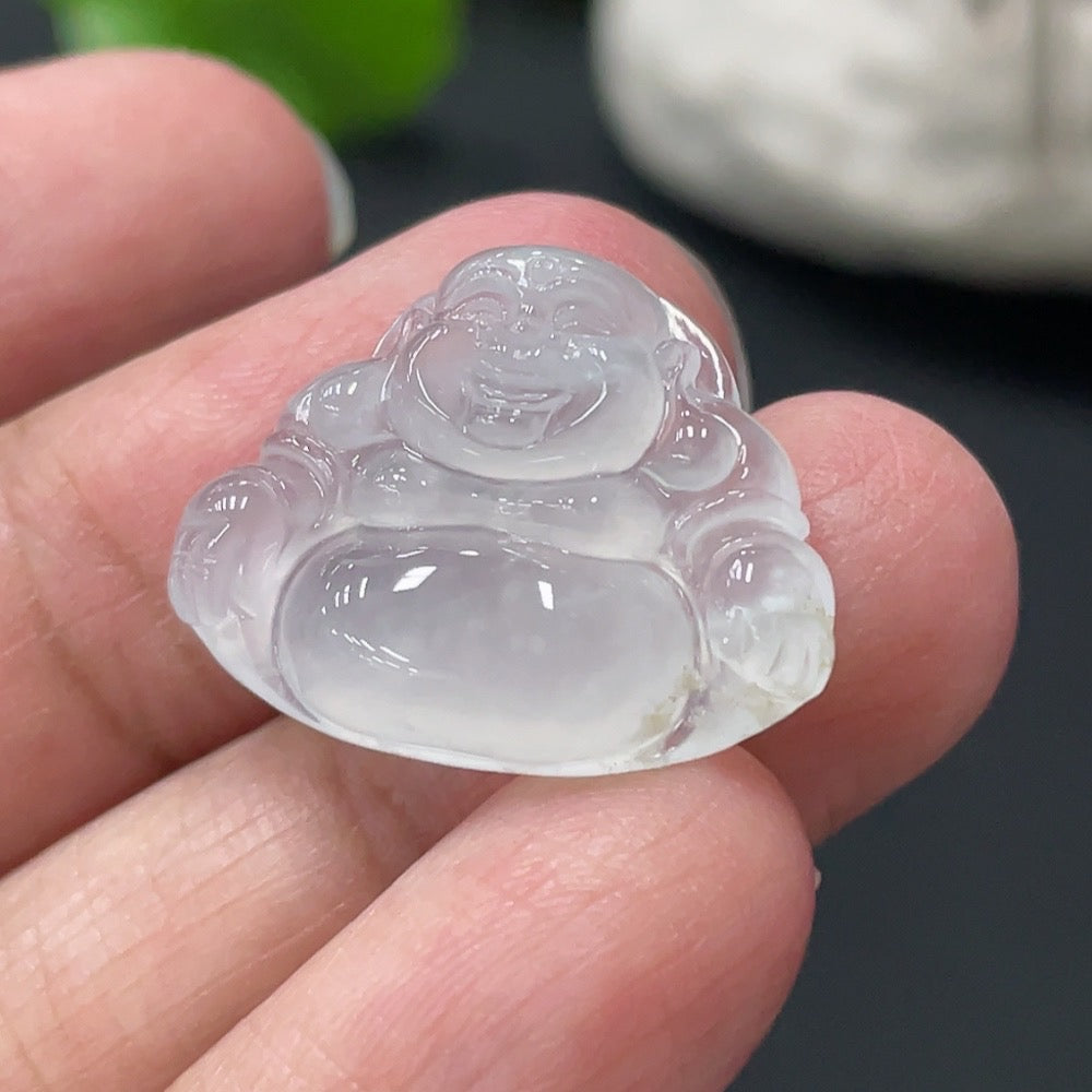 Jadeite Buddha Pendant, . | Huiliu Certified