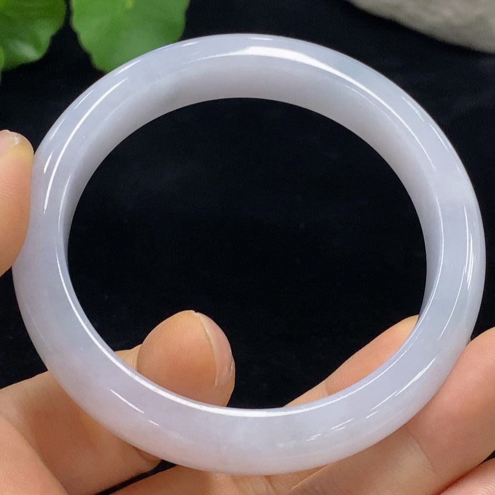 Jadeite Round Bangle Total Weight Approx.56.32g Size57