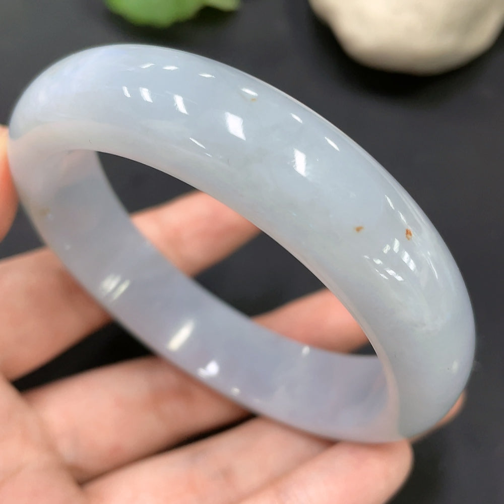 Jadeite Regular Bangle Size 58.5 Total Weight 70.971g