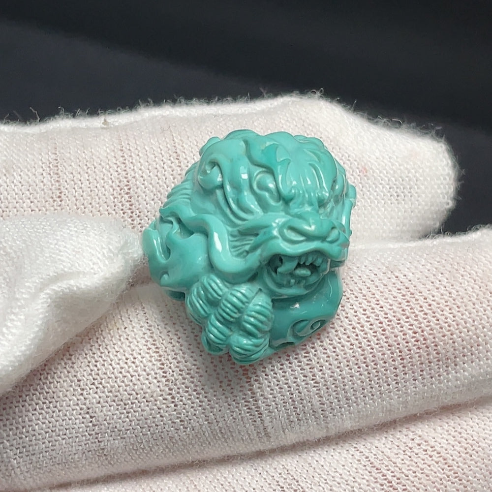 Turquoise Pendant, Total Weight Approx. 7.24g