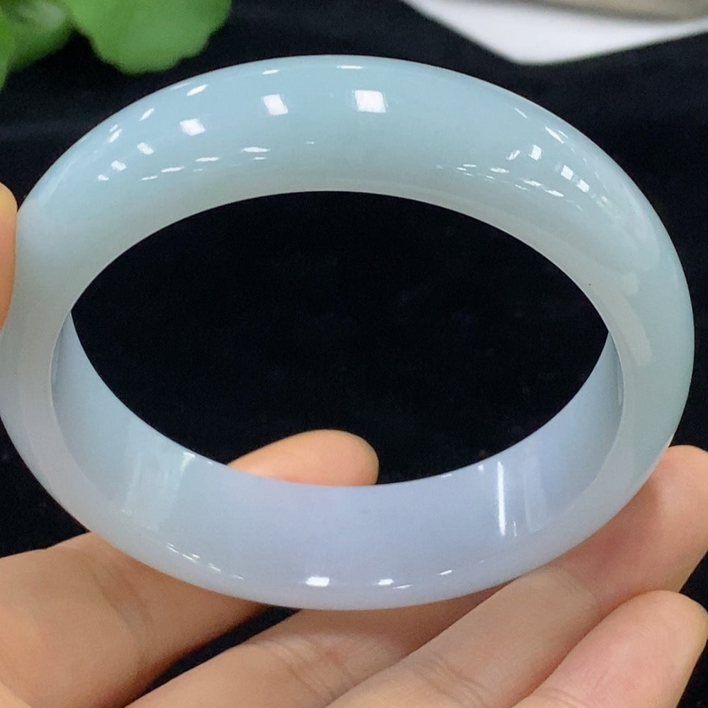 Jadeite Round Bangle Size 57 Total Weight Approx. 68.65g