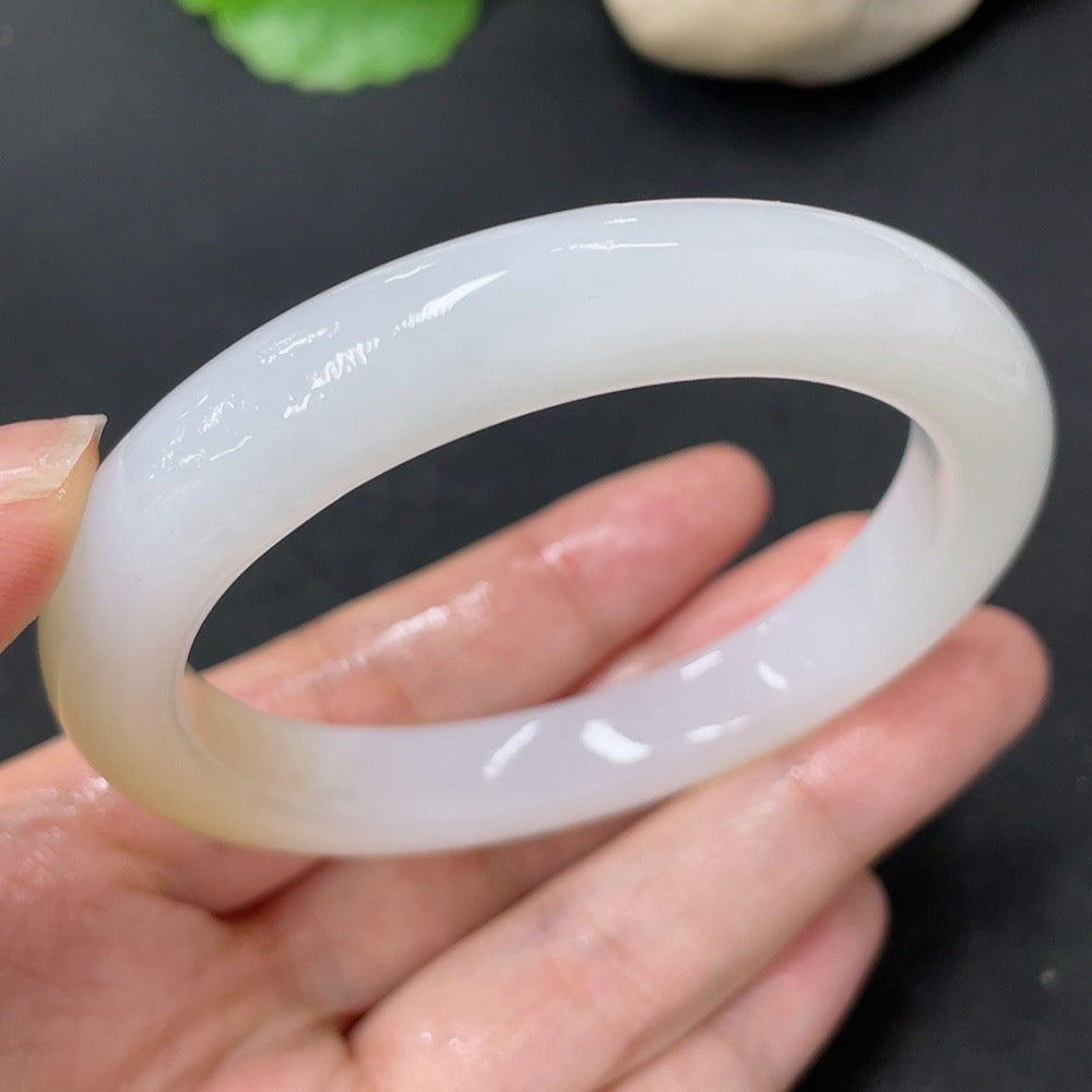 Hetian Jade Round Bracelet