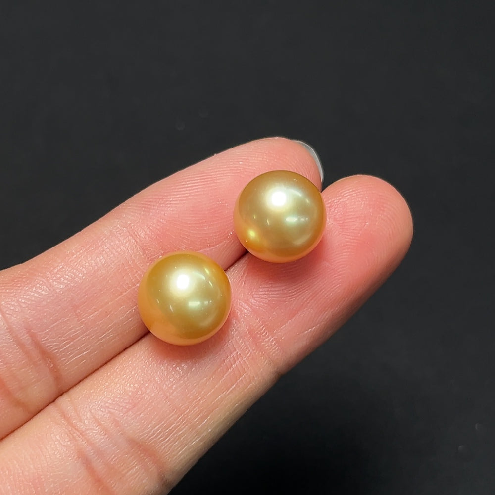 Saltwater Pearl Earrings 18K Gold
