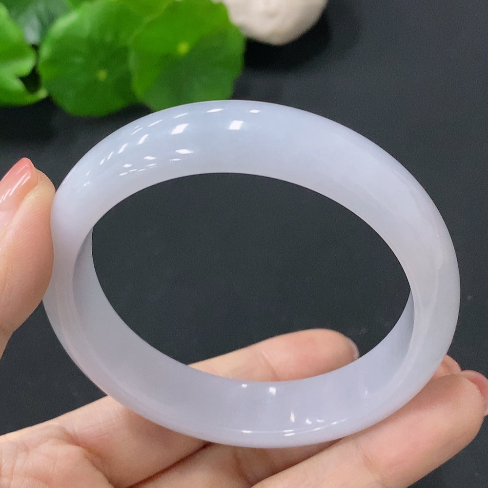 Jadeite Regular Round Bracelet Size 53.6mm Total Weight Approx. 49.61g