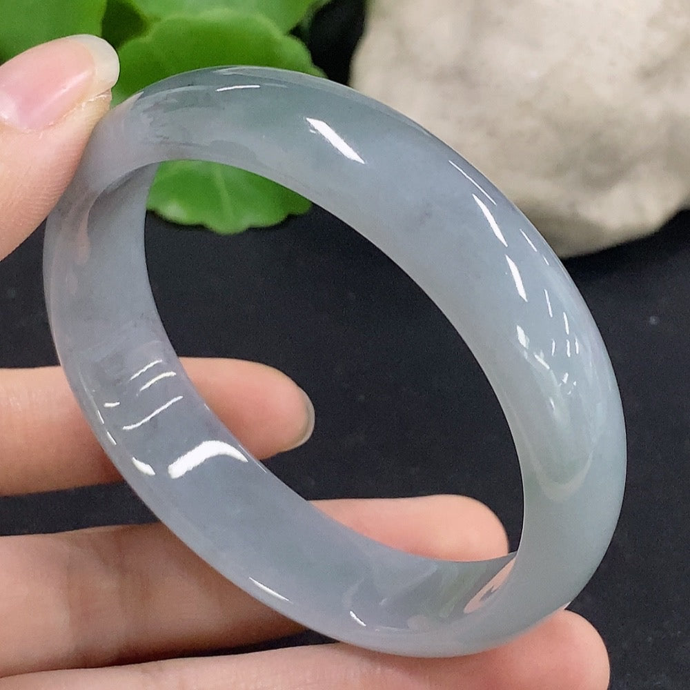 Jadeite Concubine Bracelet Size 55.2/50.4 Total Weight Approx. 45.63g