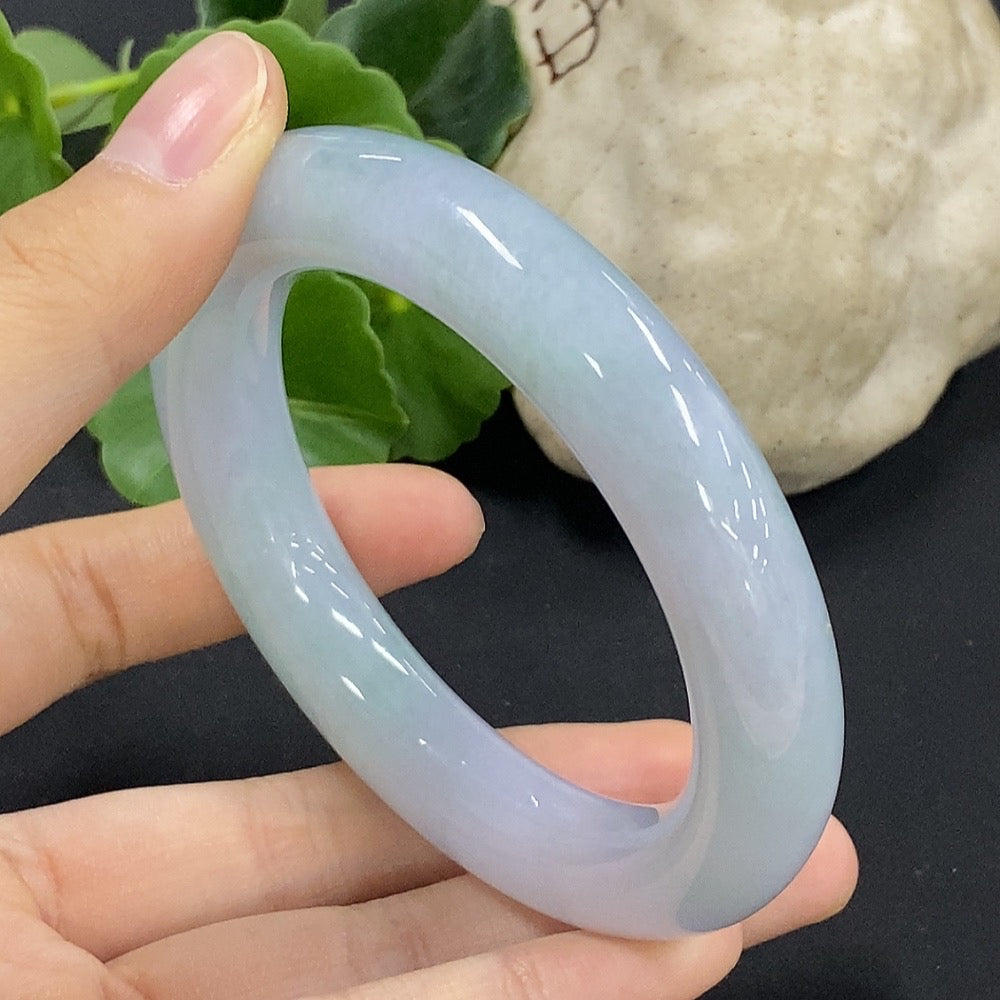 Jadeite Round Bangle Size 55.8 Total Weight Approx. 81.57g