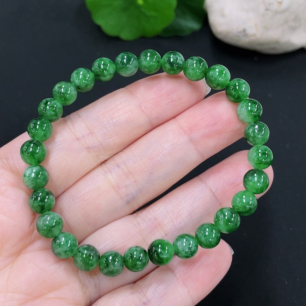 Jadeite Bracelet . 6.5mm About | Huiliu Certified