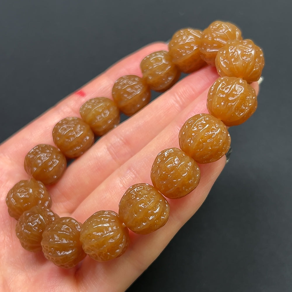 Hetian Jade Walnut Bracelet