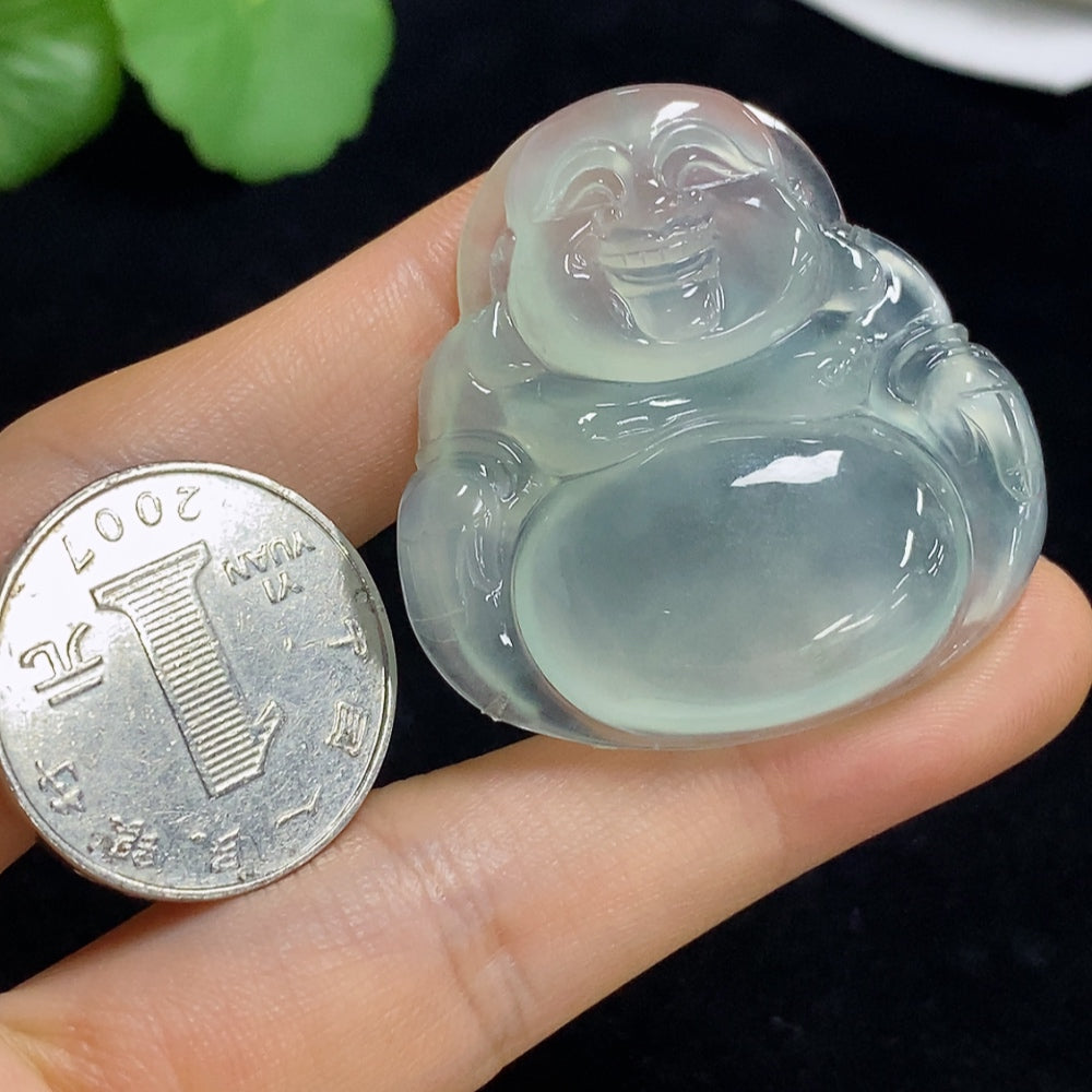 Jadeite Pendant Buddha Total Weight Approx. 17.74g