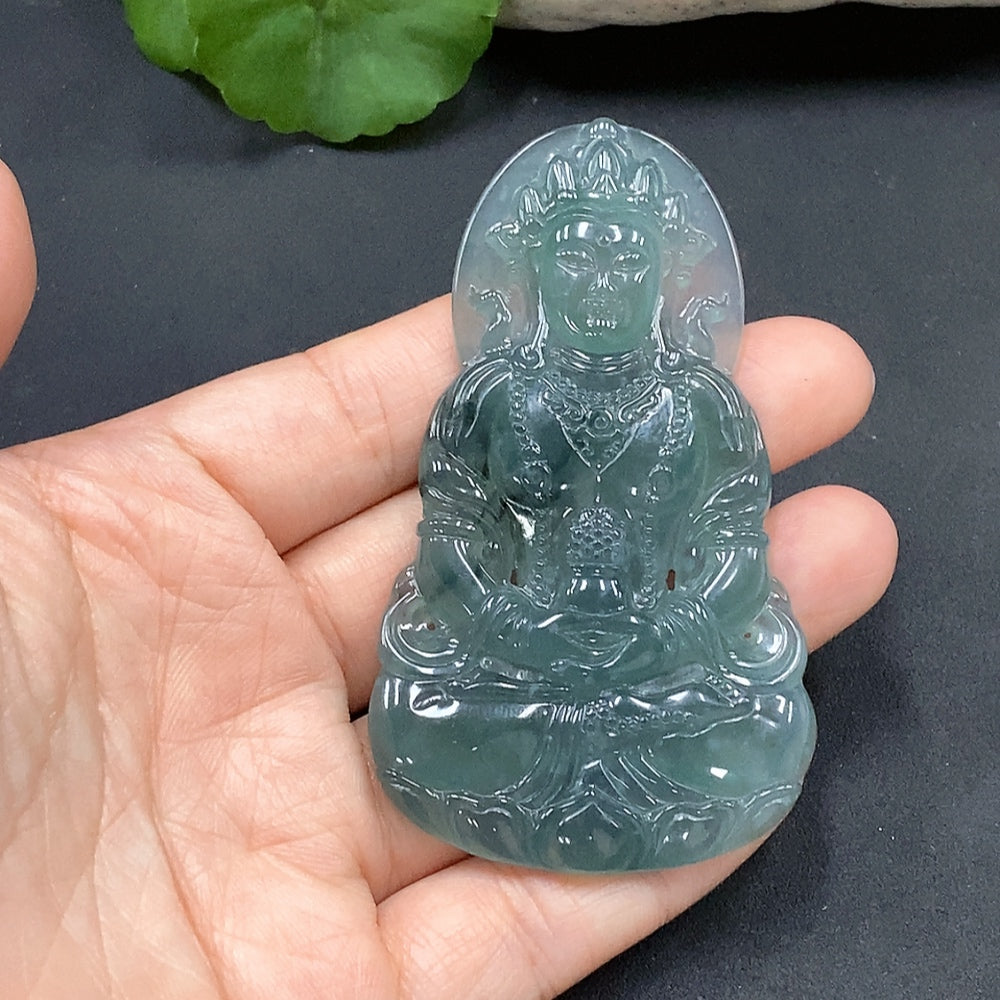 JadeiteTara Pendant Total Weight 35.848g