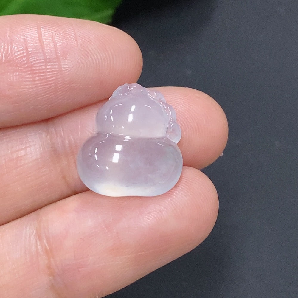 Jadeite Gourd Pendant Total Weight Approximately 2g