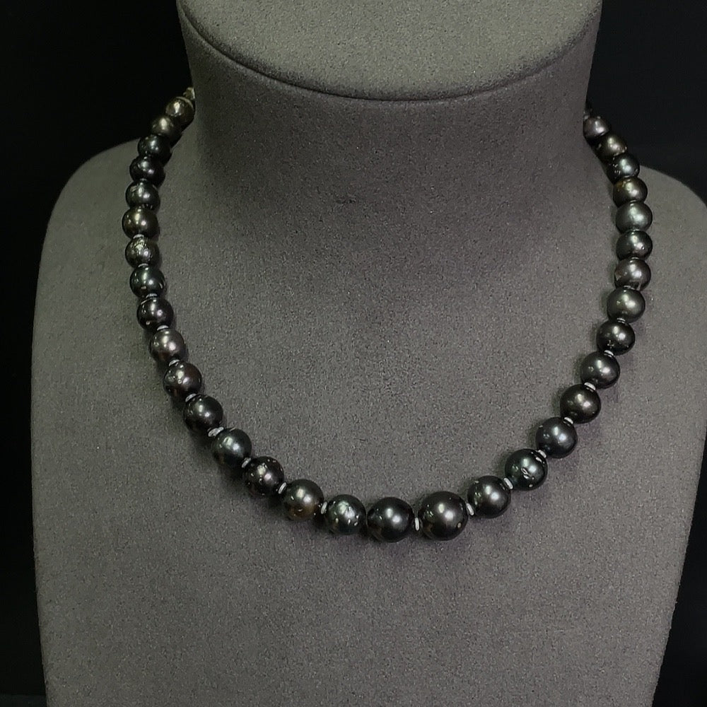 Seawater Pearl Strand Non-Gold Setting Approximately 8.1mm Total Weight About 40.03g Color Origin Undetermined