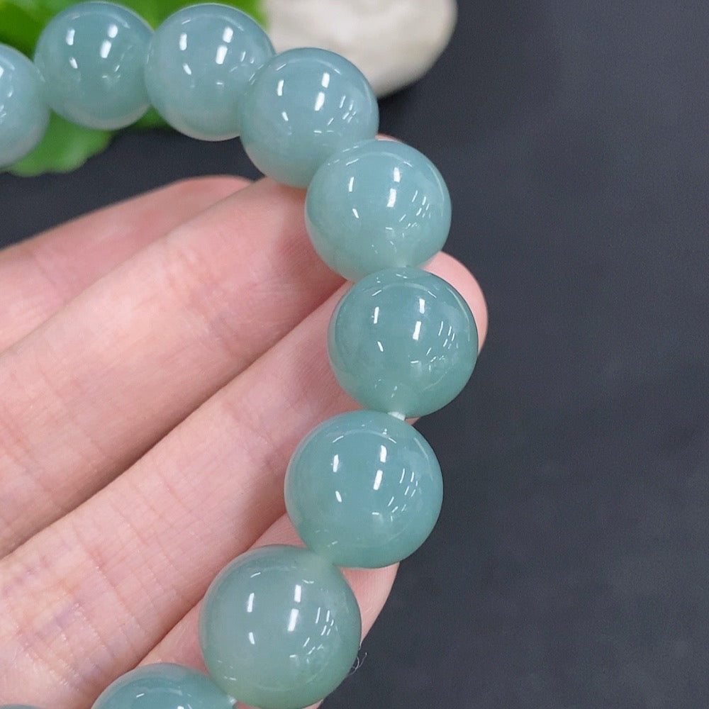 Jadeite Bracelet Total Weight Approx. 53.1g Size Approx. 12.2mm