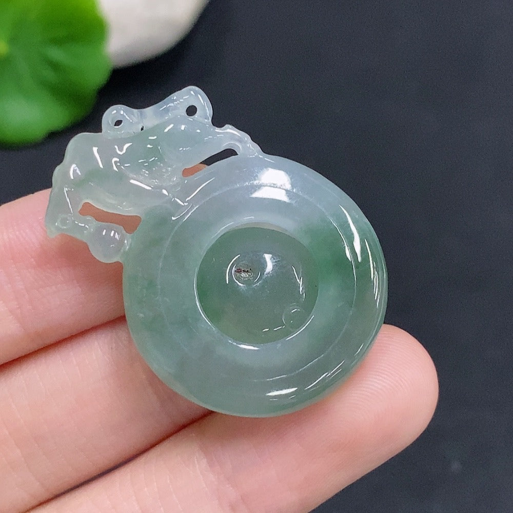 Jadeite Reversal of Fortune Pendant
