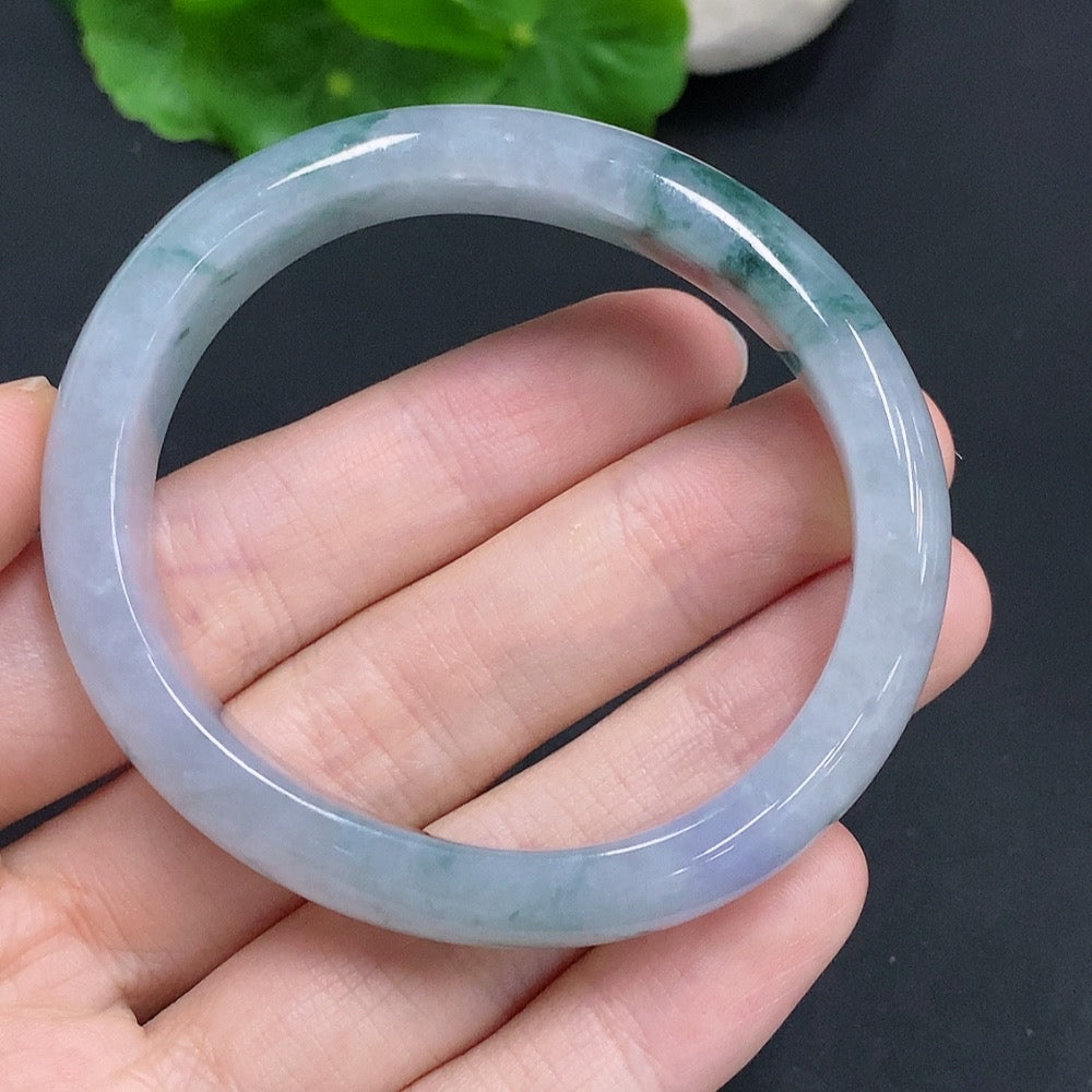 Jadeite Concubine Bracelet Total Weight Approx. 40.8g Size 52.6/46.2