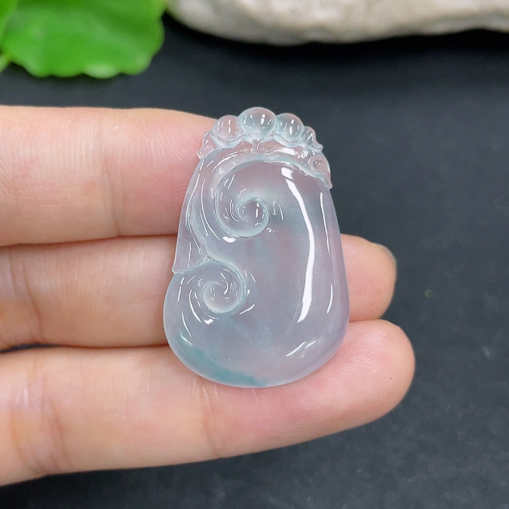 Jadeite Ruyi Pendant