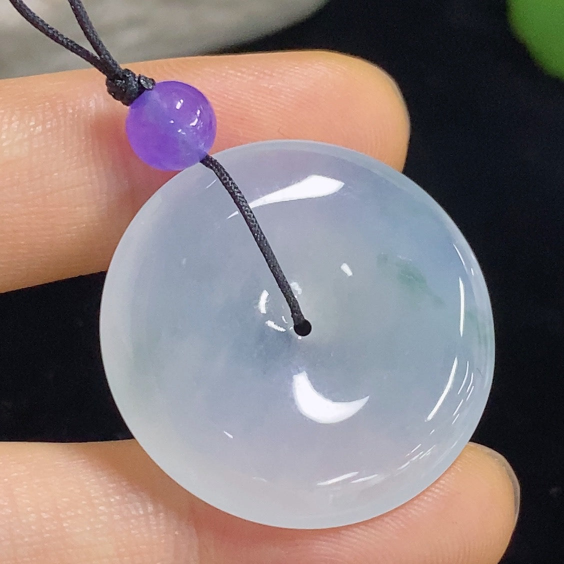 Jadeite Safety Buckle Pendant