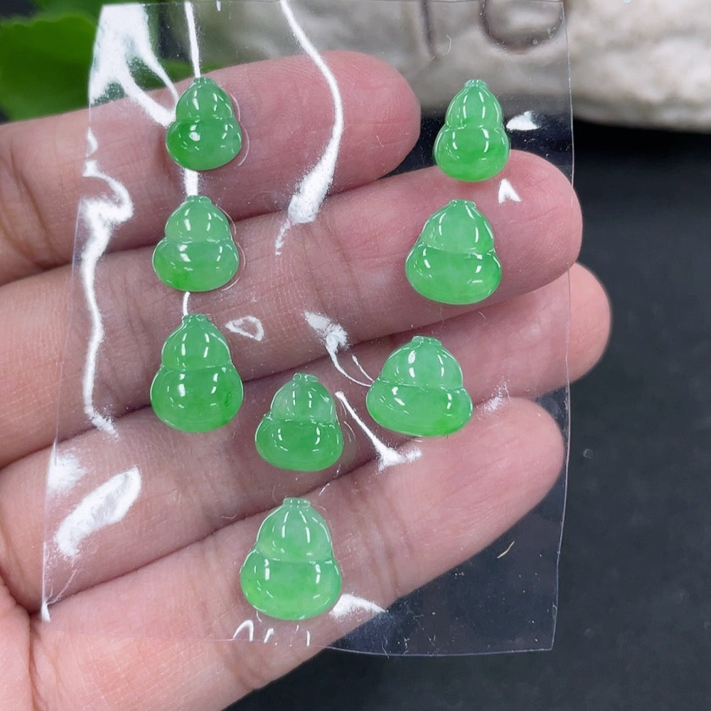 Jadeite Gourd Inlaid Piece Sell as a Lot