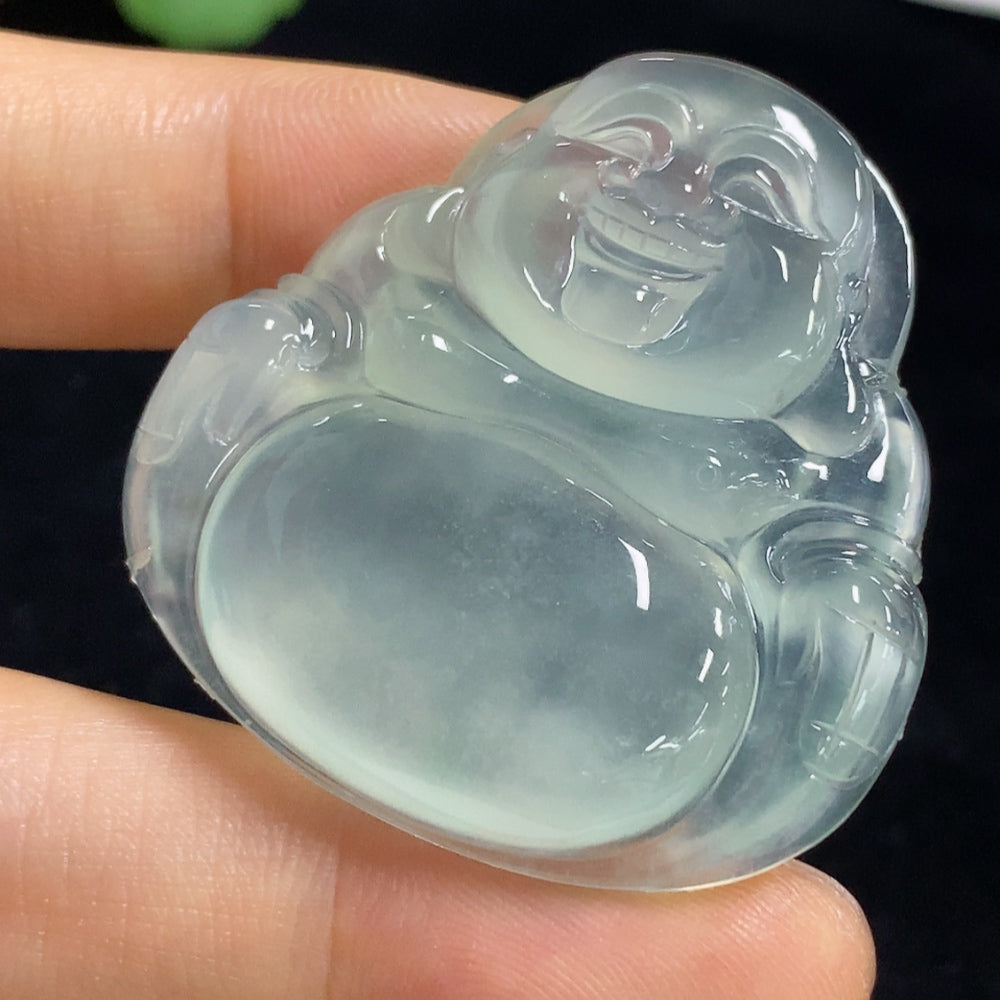 Jadeite Pendant Buddha Total Weight Approx. 17.74g
