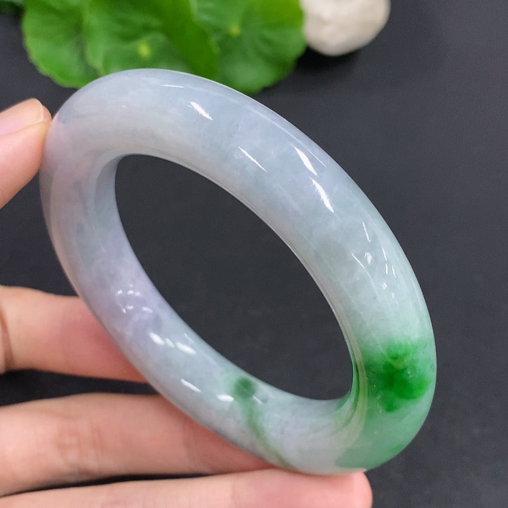 Jadeite Round Bangle