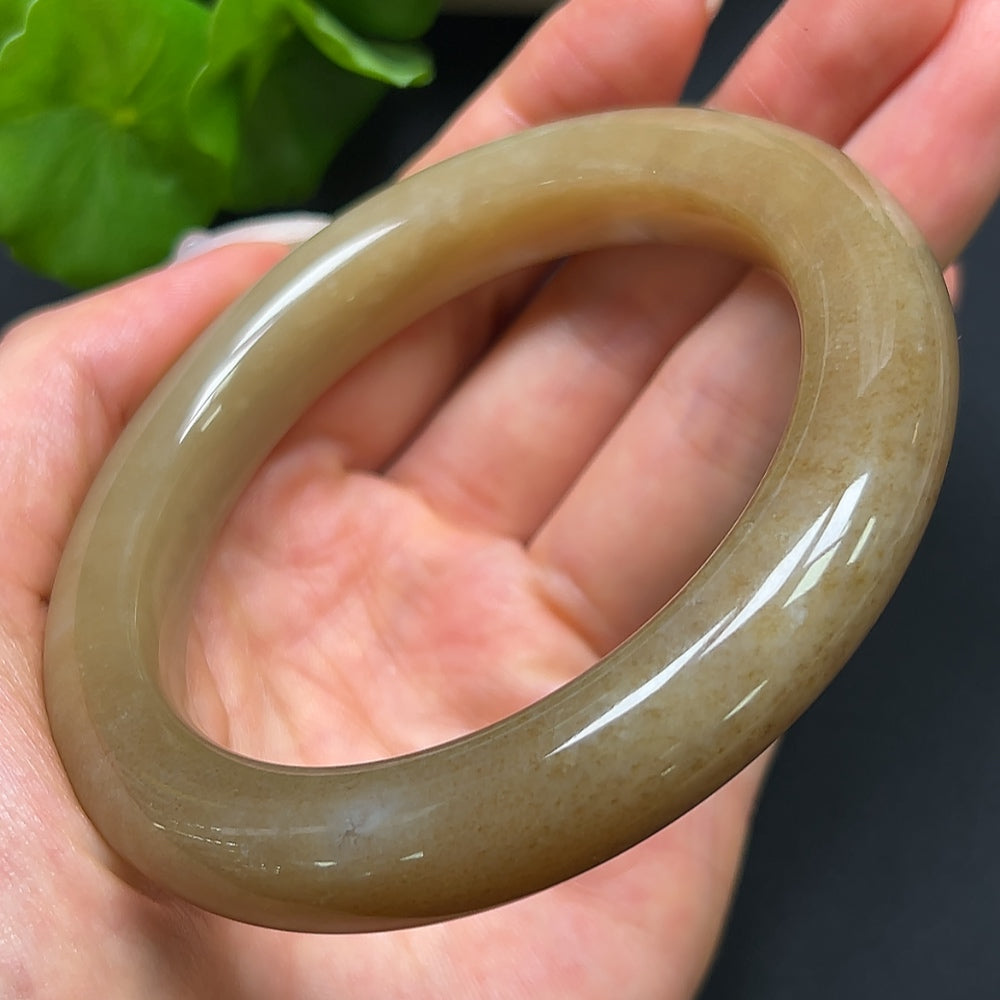 Hetian Jade Round Bracelet