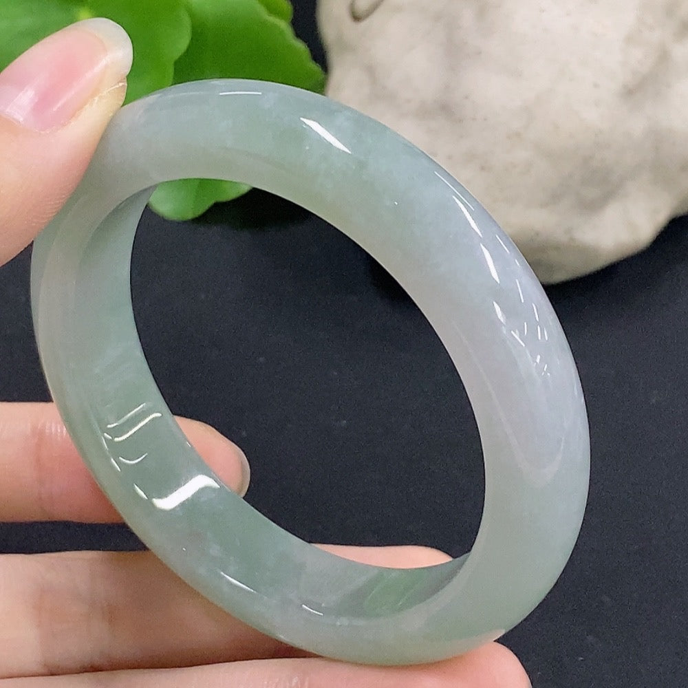 Jadeite Round Bangle Size 53.3 Total Weight Approx. 54.73g