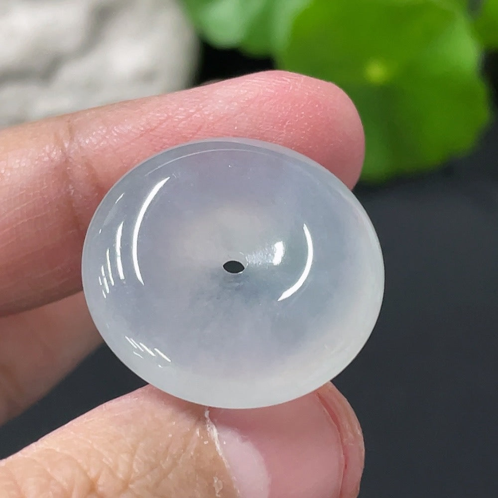 Jadeite Peace Pendant, Total Weight Approx. 6.48g