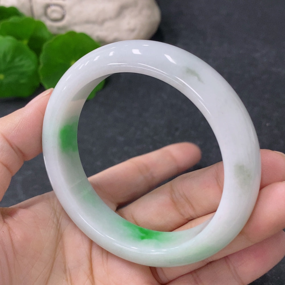 Jadeite Regular Bracelet Size 54mm Total Weight Approx. 57.67g