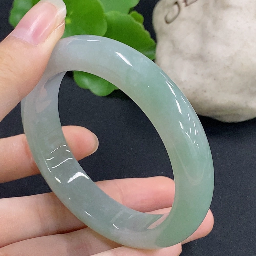 Jadeite Round Bangle Size 53.3 Total Weight Approx. 54.73g