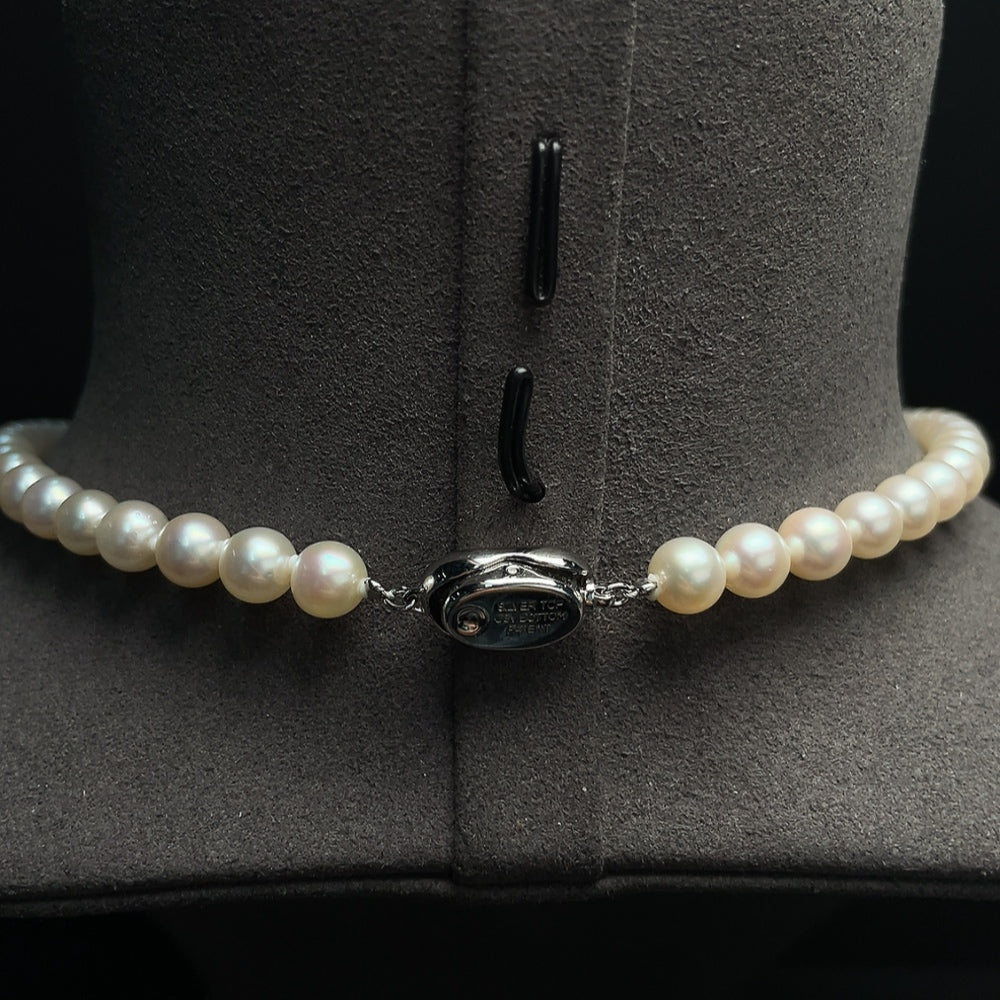 Seawater Pearl Necklace Non-Gold Total Weight Approx. 30.29g Size About 6.9mm