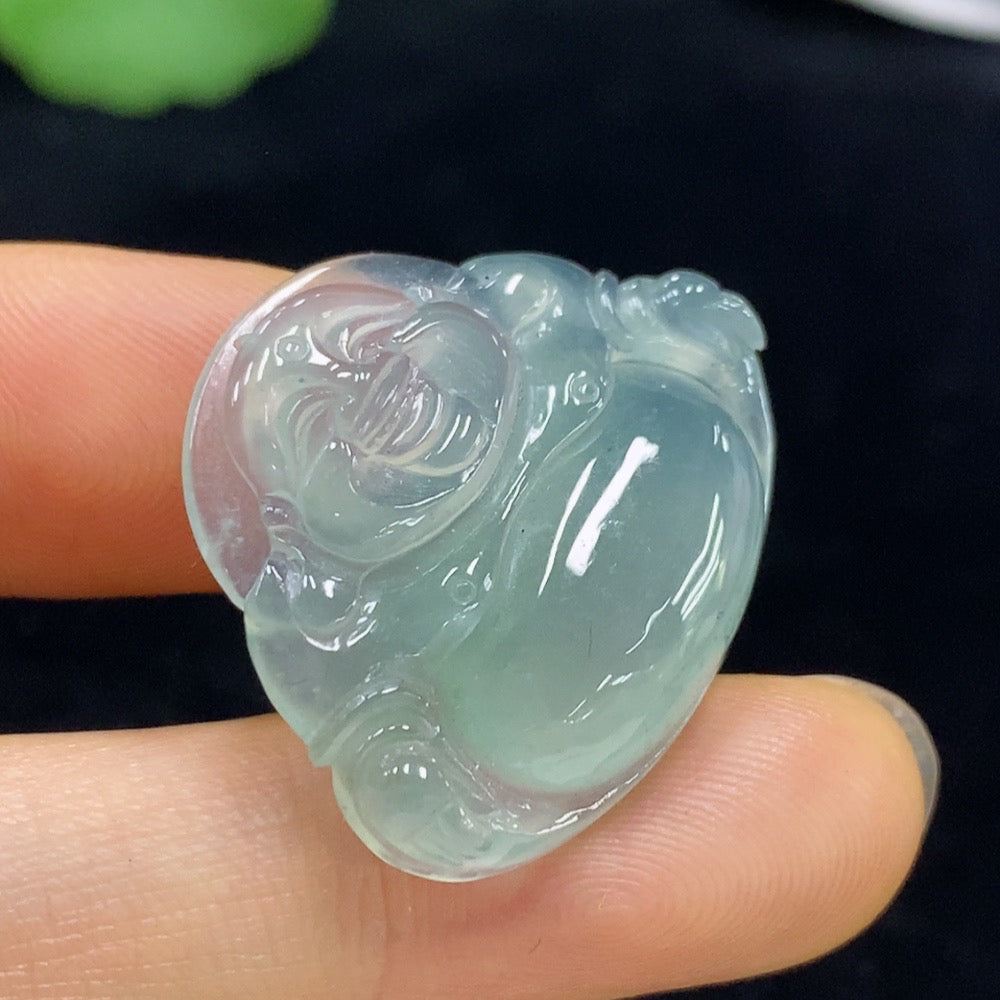 Jadeite Buddha Pendant Total Weight Approx. 5.66g