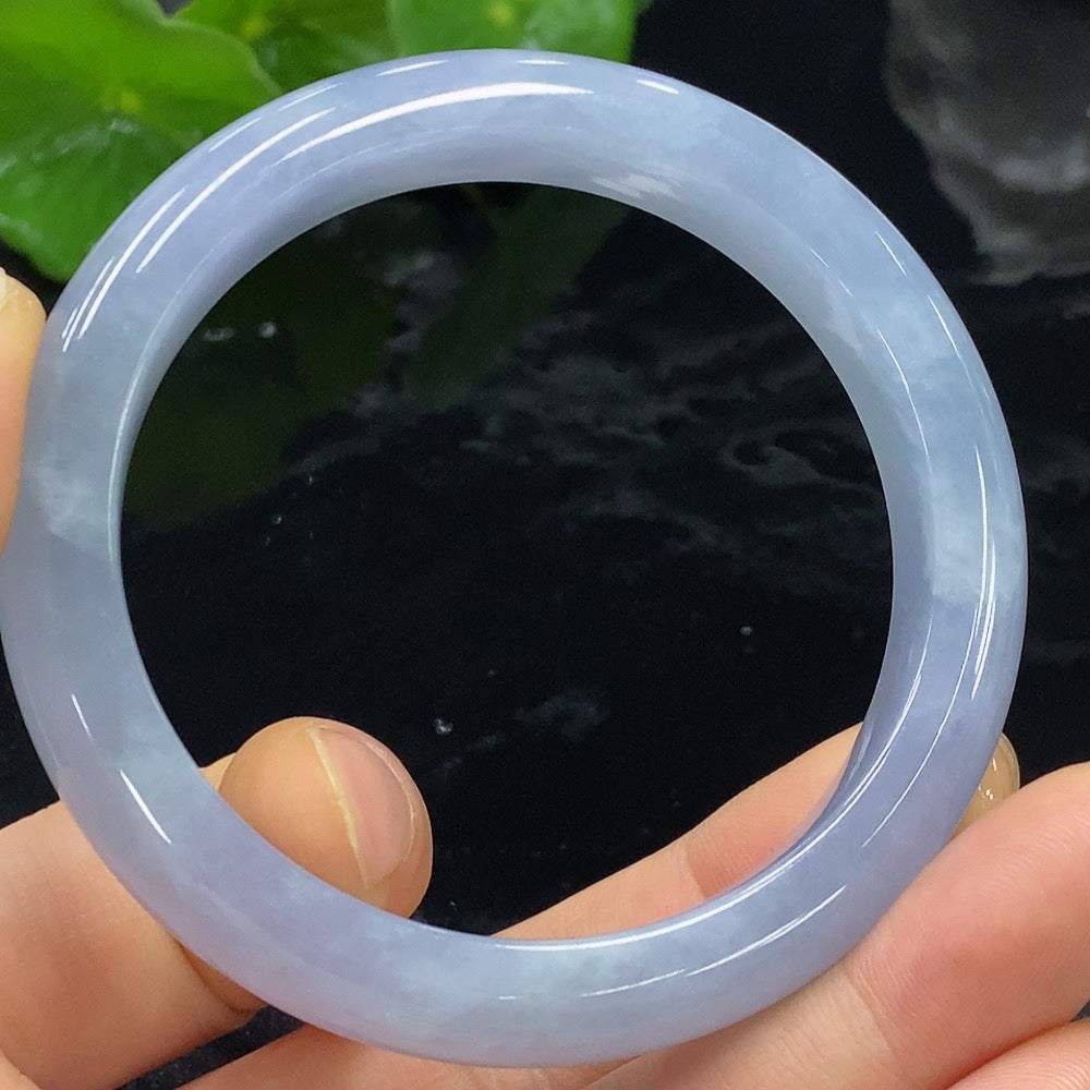Jadeite Round Bangle Size 54.7 Total Weight Approx. 48.73g