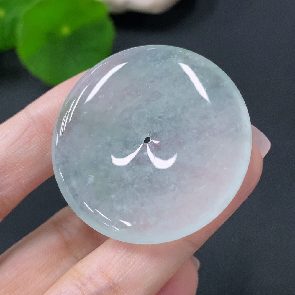 Jadeite Pendant Peace Knot Total Weight Approx. 16.24g
