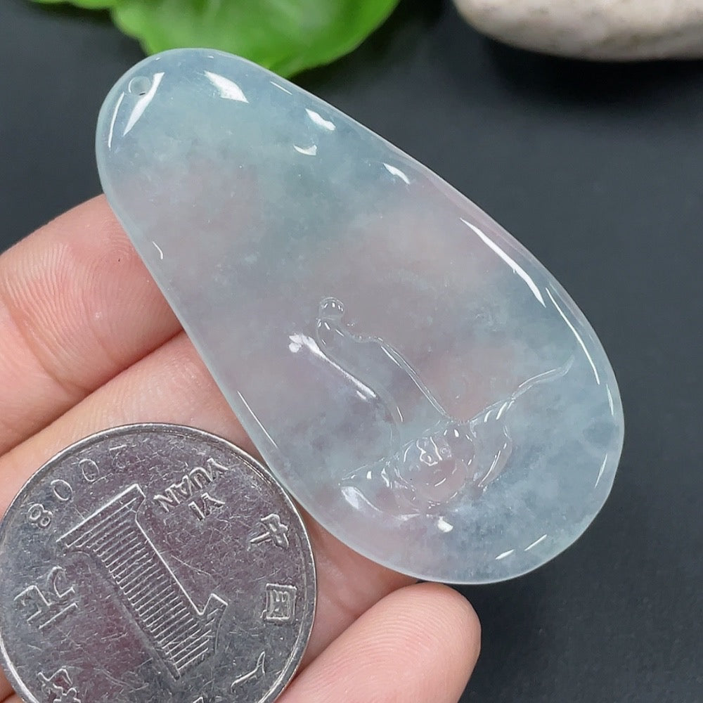 Jadeite Enlightenment Pendant Total Weight 11.381g