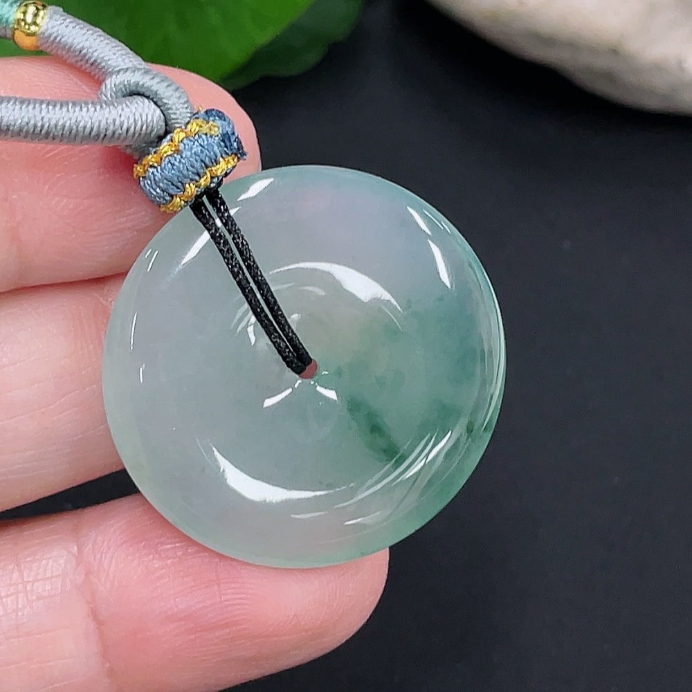 Jadeite Peace Knot Pendant Total Weight Approx. 10.38g